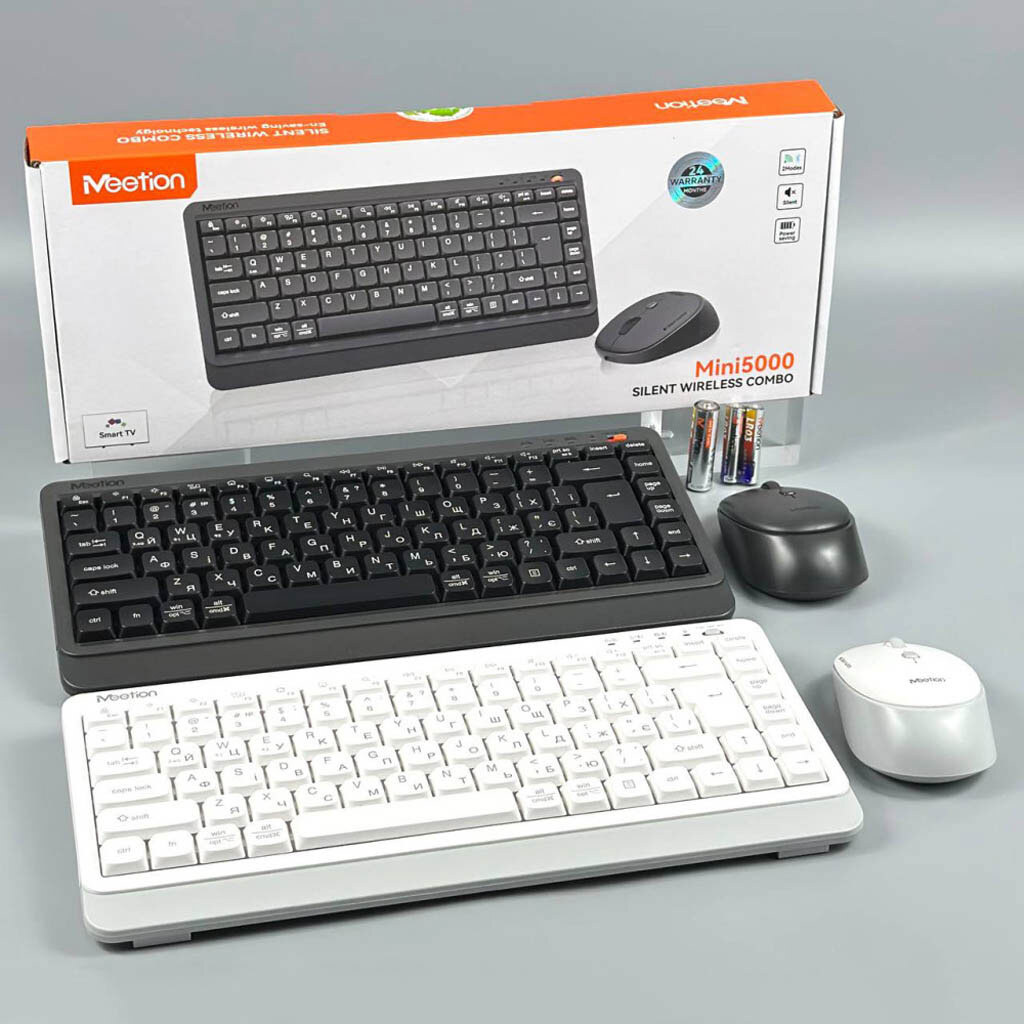 Клавиатура Meetion Mini5000, Белый - № 9 Клавиатура Meetion Mini5000, Белый - № 9