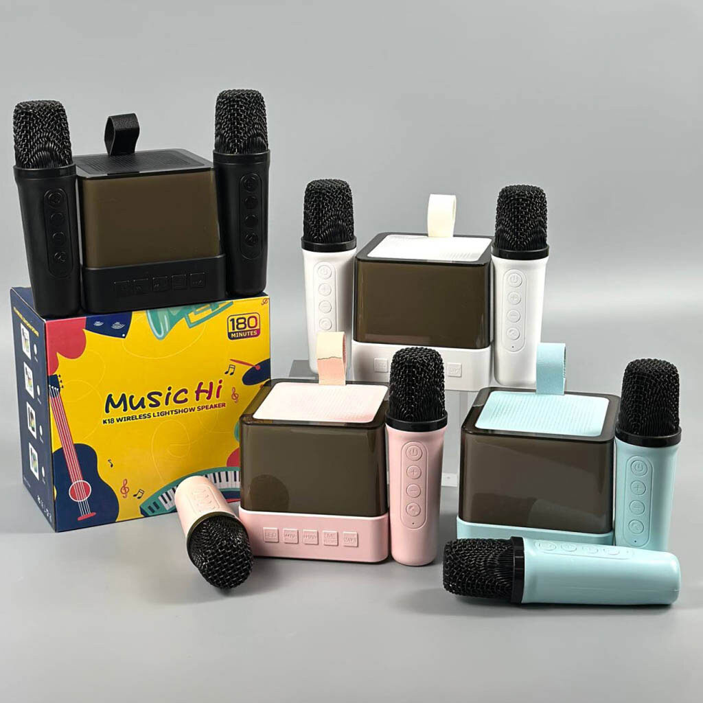 Портативная колонка K18, Розовый - № 7 Портативная колонка K18, Розовый - № 7