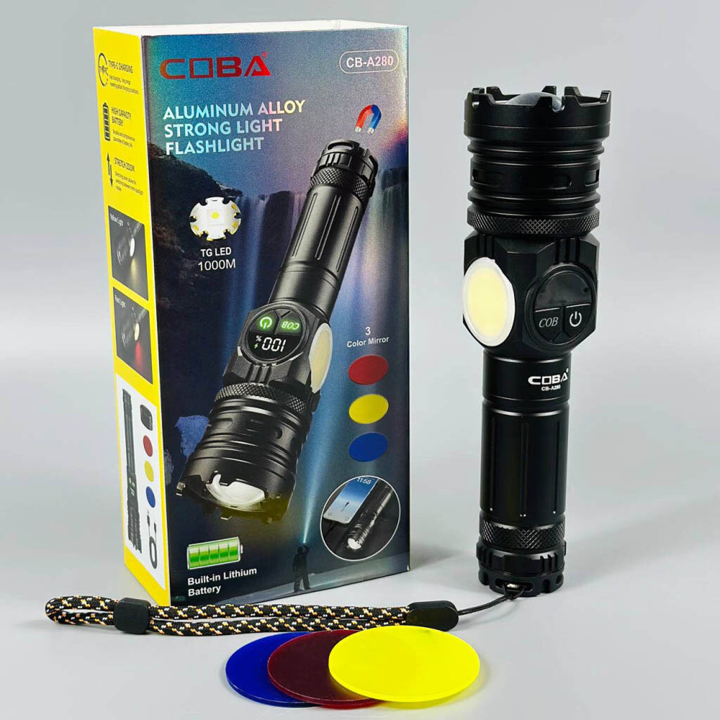 Ліхтар CB-A280, Чорний - № 9 Ліхтар CB-A280, Чорний - № 9