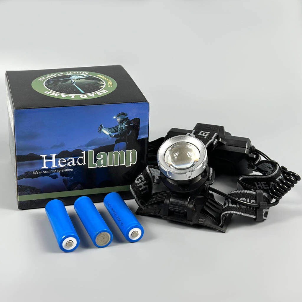 Налобный фонарь 8070-P50, Черный - № 6 Налобный фонарь 8070-P50, Черный - № 6