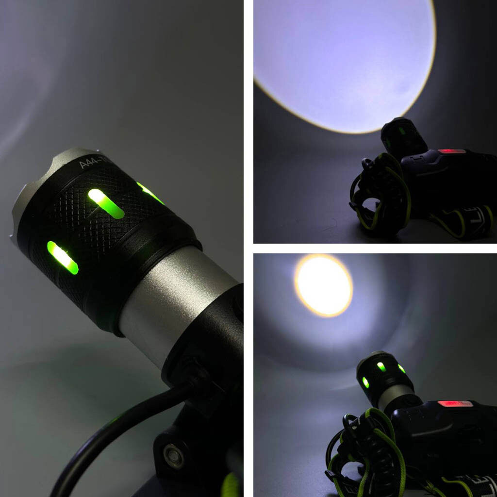 Налобный фонарь A44-GT, Черный - № 5 Налобный фонарь A44-GT, Черный - № 5