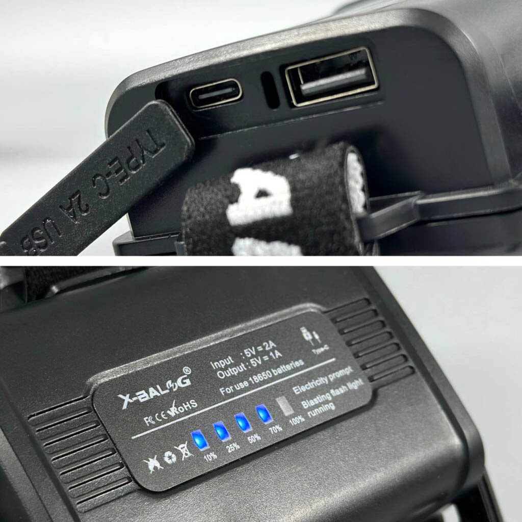 Налобный фонарь BL-TD-T28, Черный - № 4 Налобный фонарь BL-TD-T28, Черный - № 4