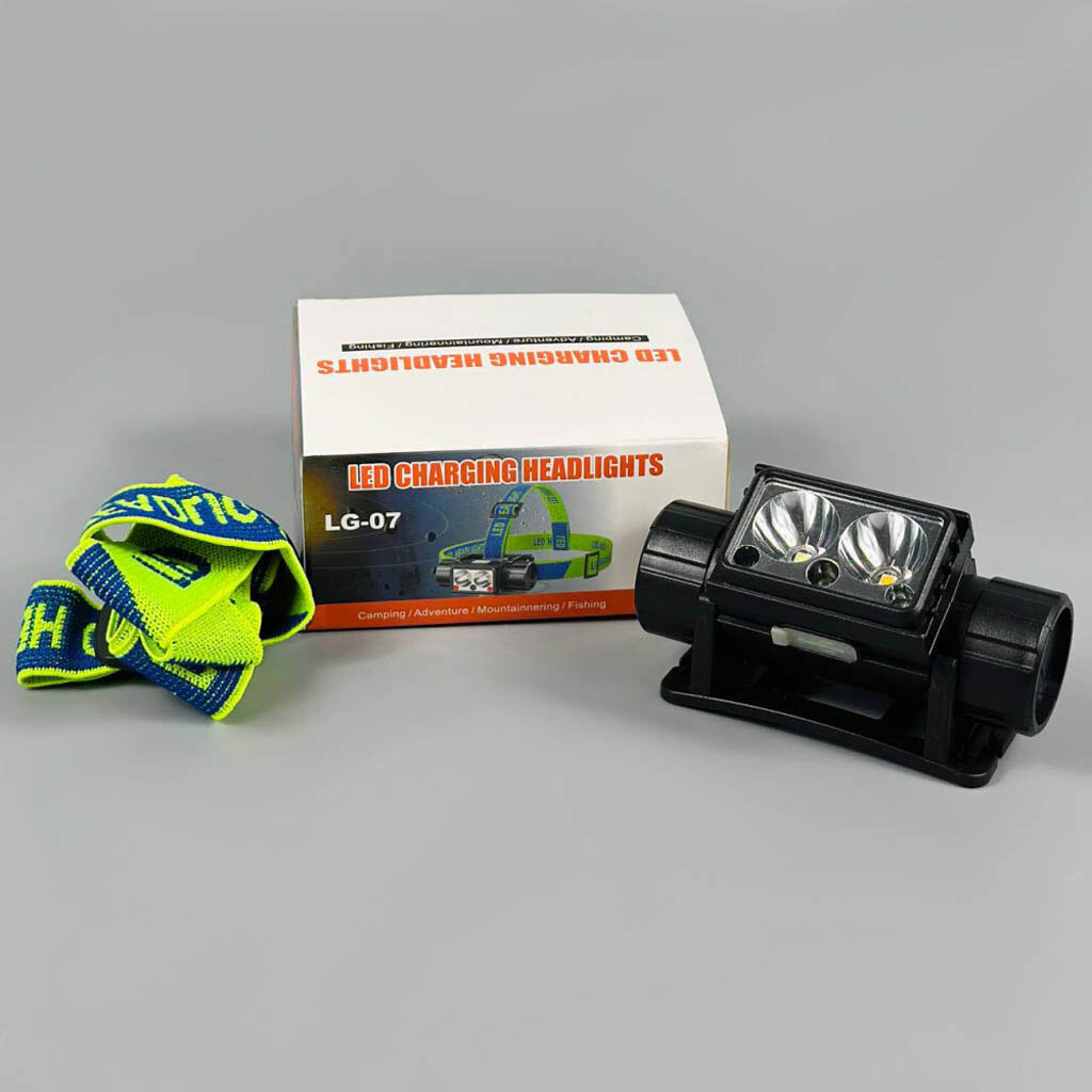 Налобний ліхтар LG-07, Чорний - № 5 Налобний ліхтар LG-07, Чорний - № 5