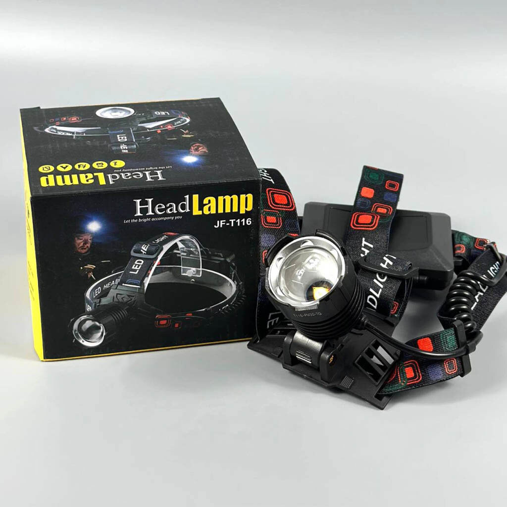 Налобный фонарь PLD-T116-PM30, Черный - № 7 Налобный фонарь PLD-T116-PM30, Черный - № 7