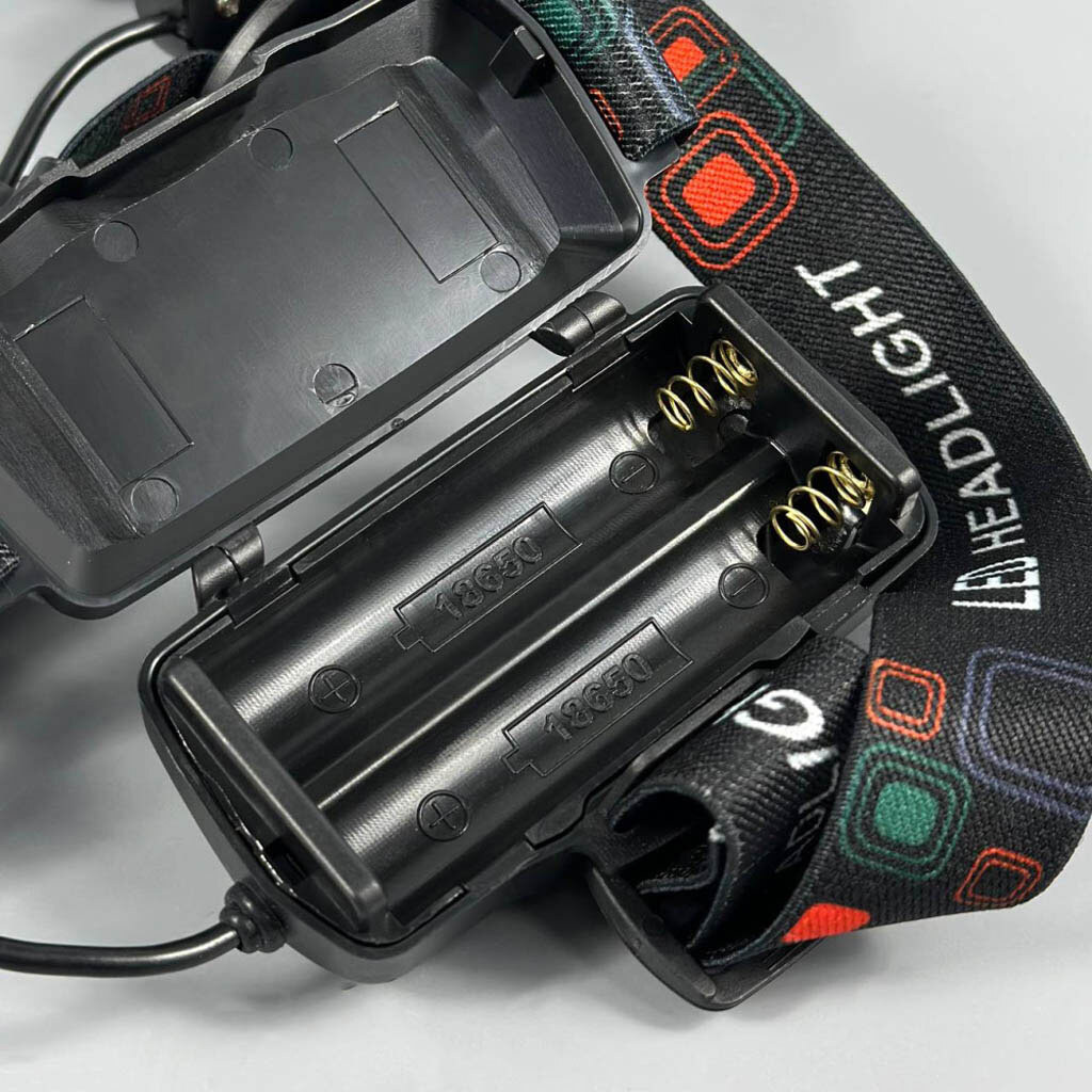 Налобний ліхтар W518, Чорний - № 2 Налобний ліхтар W518, Чорний - № 2