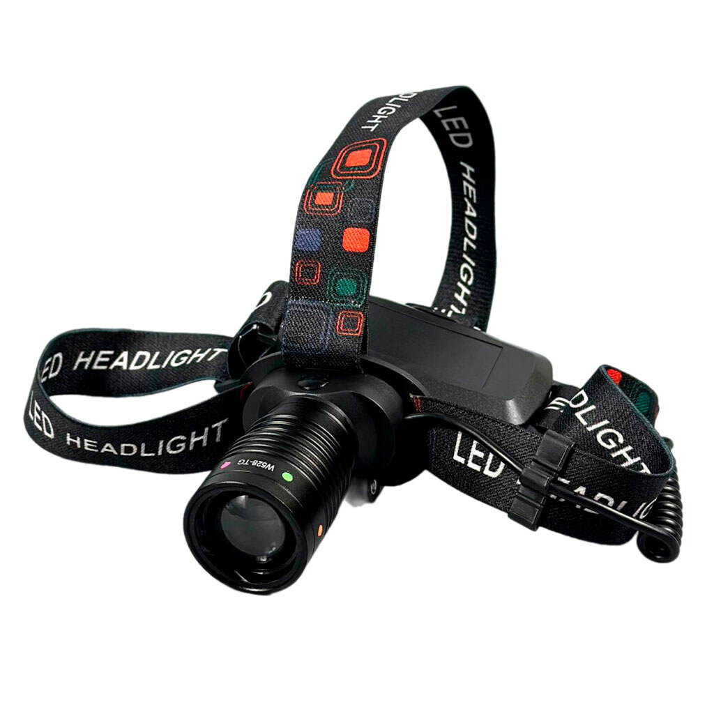 Налобний ліхтар W528, Чорний - № 1 Налобний ліхтар W528, Чорний - № 1