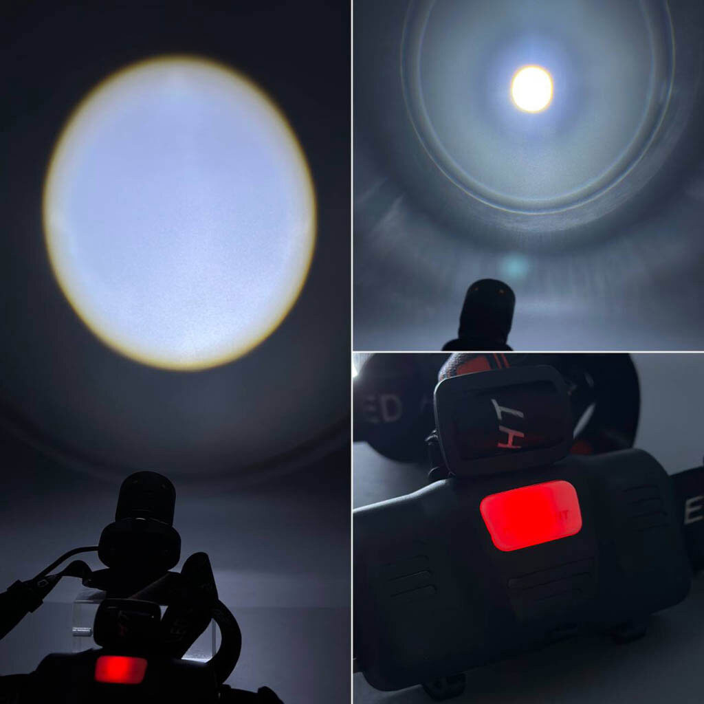 Налобний ліхтар W528, Чорний - № 4 Налобний ліхтар W528, Чорний - № 4