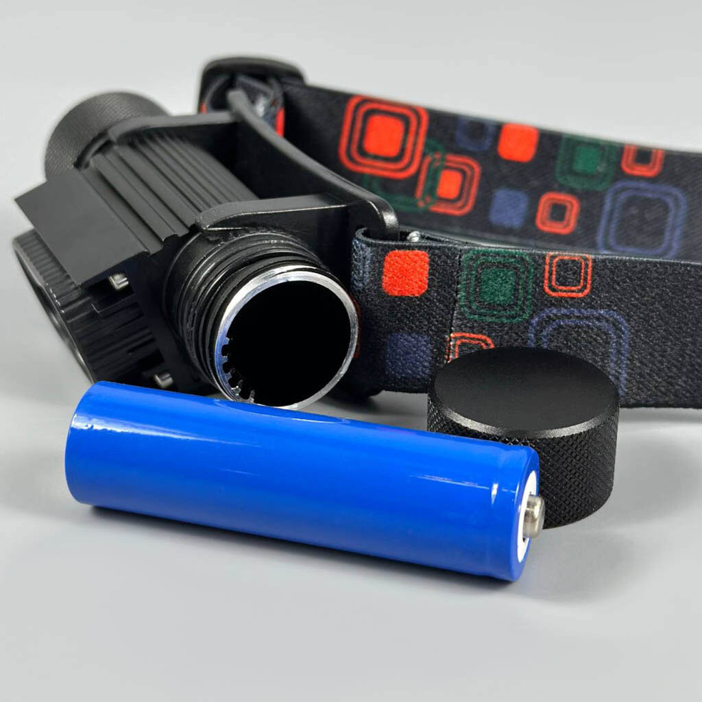 Налобный фонарь XQ-210-2T6, Черный - № 2 Налобный фонарь XQ-210-2T6, Черный - № 2