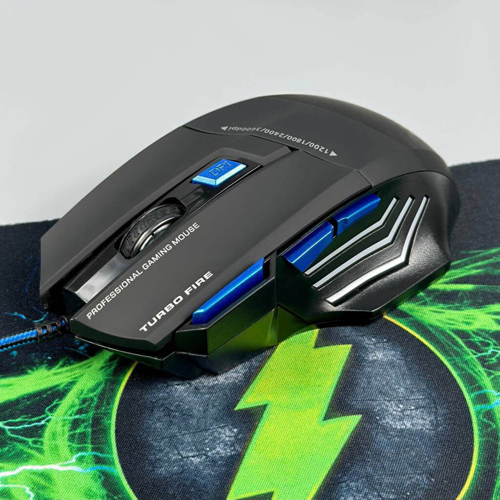 Мышь X7S 7D Gaming, Зеленый - № 3 Мышь X7S 7D Gaming, Зеленый - № 3