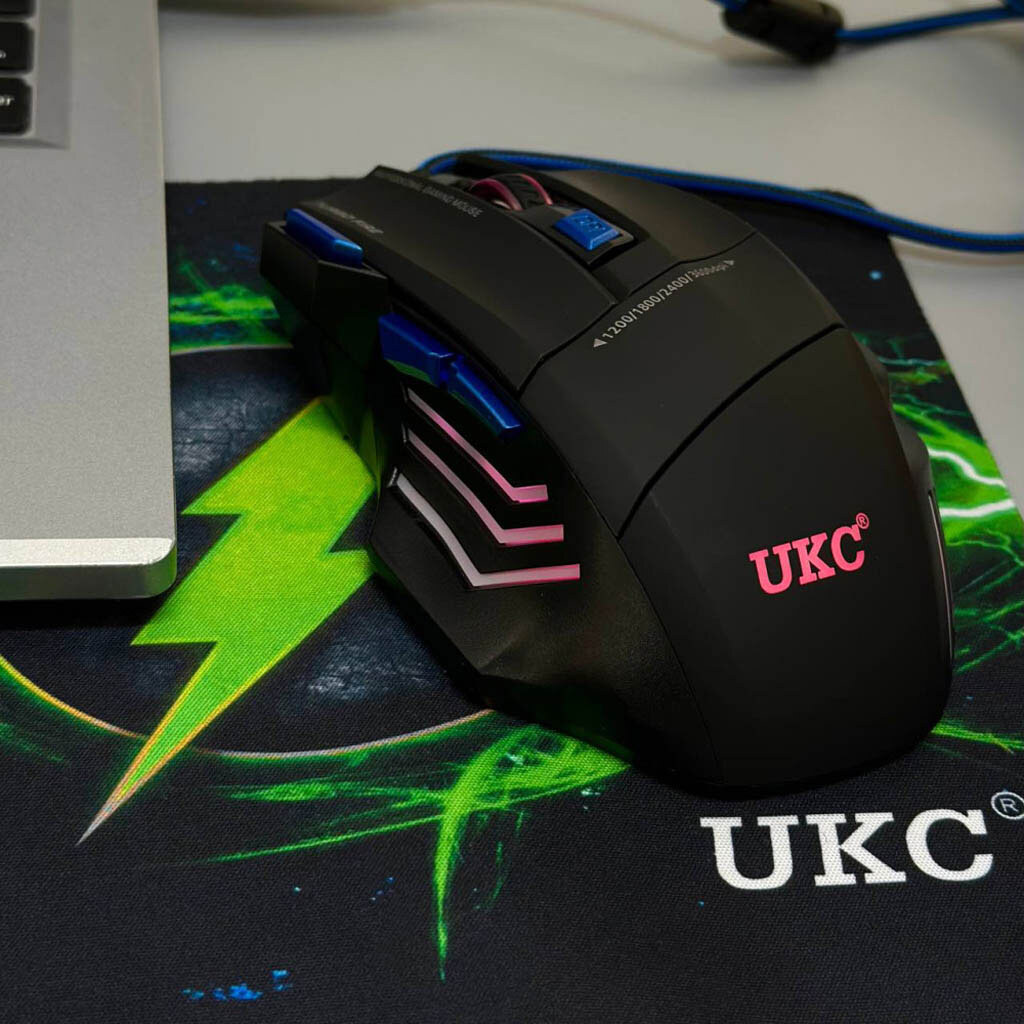 Мышь X7S 7D Gaming, Зеленый - № 6 Мышь X7S 7D Gaming, Зеленый - № 6