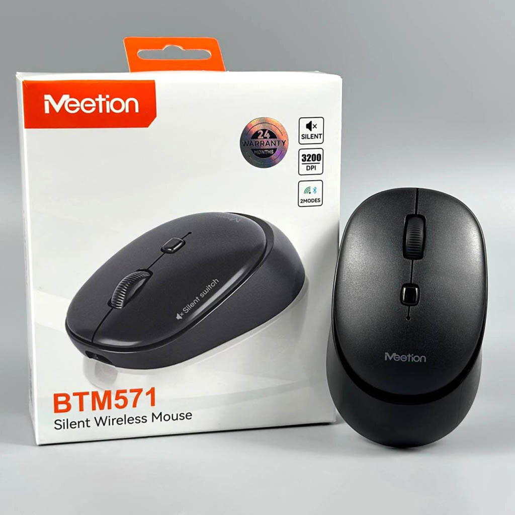 Мышь Meetion BTM571, Черный - № 9 Мышь Meetion BTM571, Черный - № 9