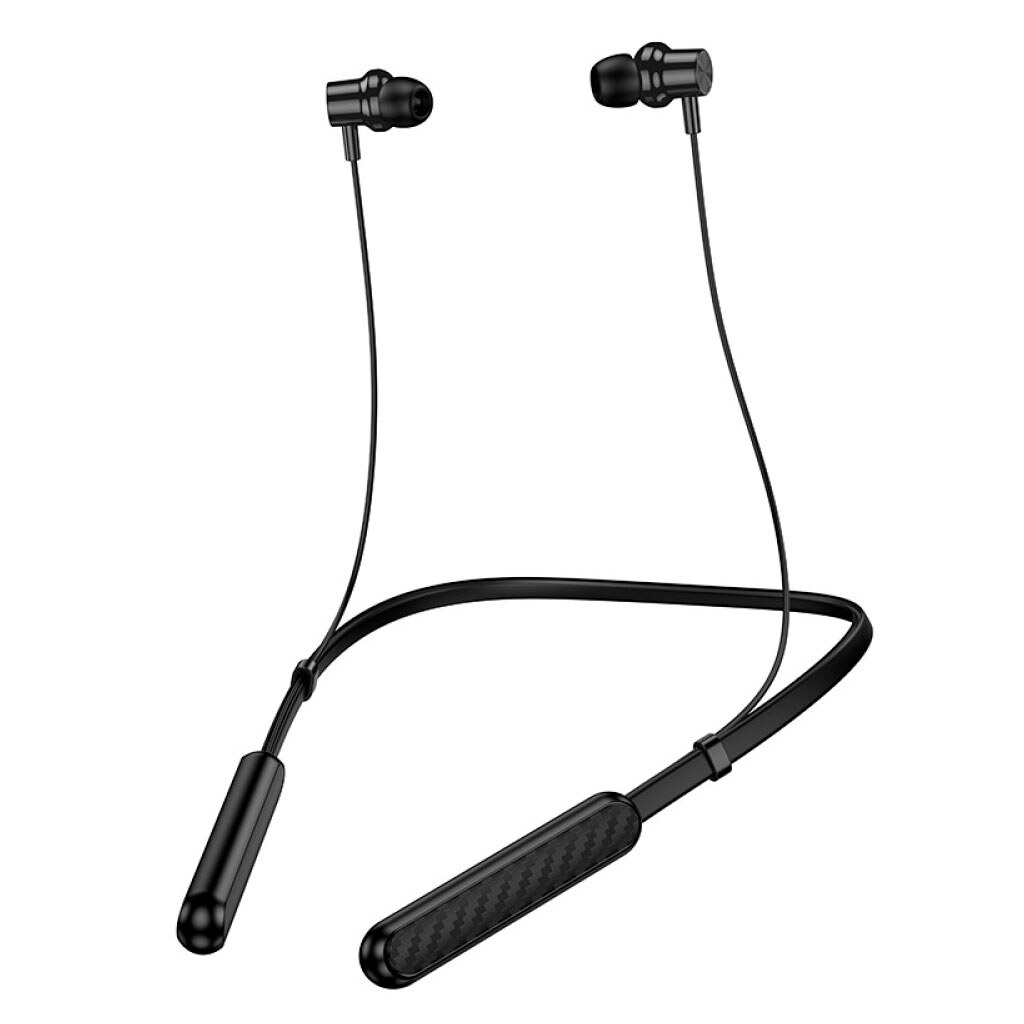 Bluetooth-гарнітура Borofone BE72 Sun Neck, Стерео, Чорний - № 1 Bluetooth-гарнітура Borofone BE72 Sun Neck, Стерео, Чорний - № 1