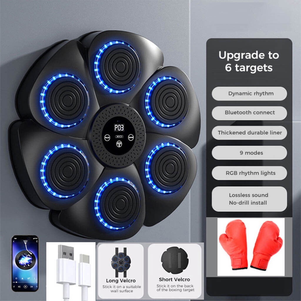 Настенная мишень для бокса XO SF-02, Черный - № 6 Настенная мишень для бокса XO SF-02, Черный - № 6