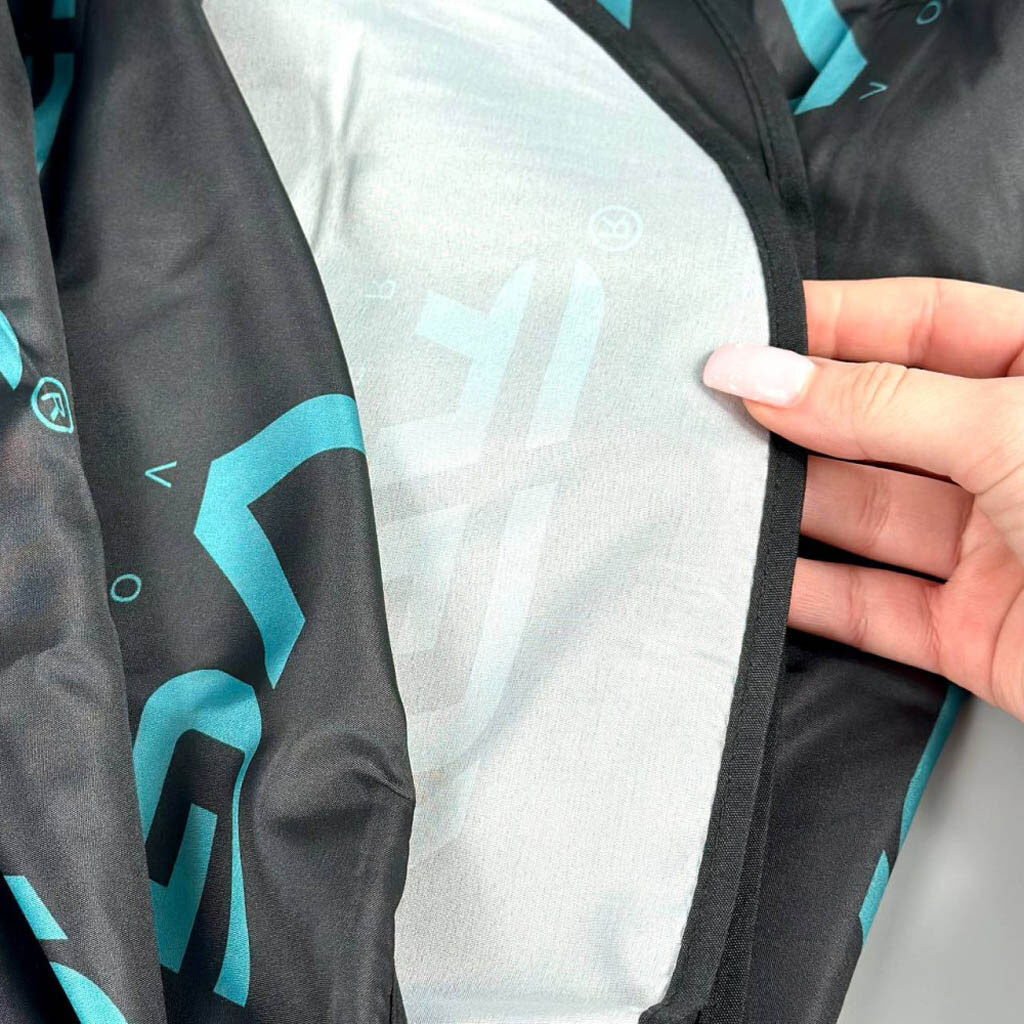 Парикмахерская накидка для стрижки VGR, Черный - № 4 Парикмахерская накидка для стрижки VGR, Черный - № 4