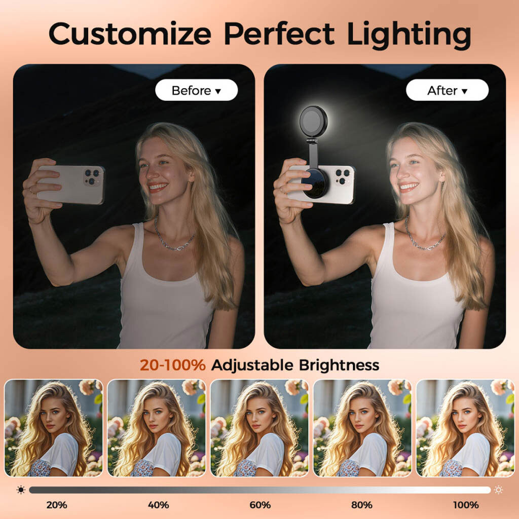 Видеосвет XO SS35, Белый - № 6 Видеосвет XO SS35, Белый - № 6