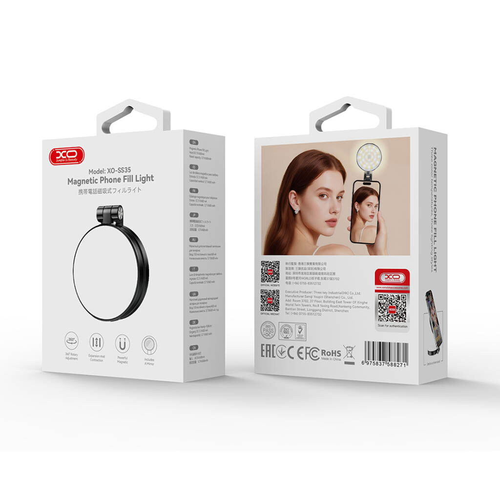 Видеосвет XO SS35, Белый - № 11 Видеосвет XO SS35, Белый - № 11