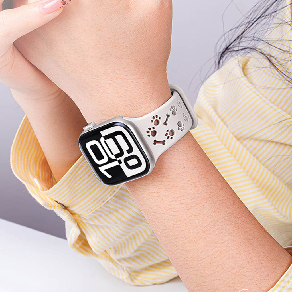 Ремінець Apple Watch 38 / Watch 40, Hoco iWatch WA38, Бежевий - № 4 Ремінець Apple Watch 38 / Watch 40, Hoco iWatch WA38, Бежевий - № 4