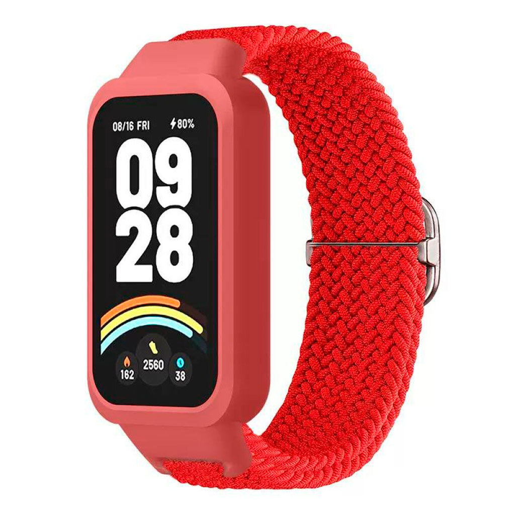 Ремінець Xiaomi Mi Band 9 Active, STR, Червоний - № 1 Ремінець Xiaomi Mi Band 9 Active, STR, Червоний - № 1