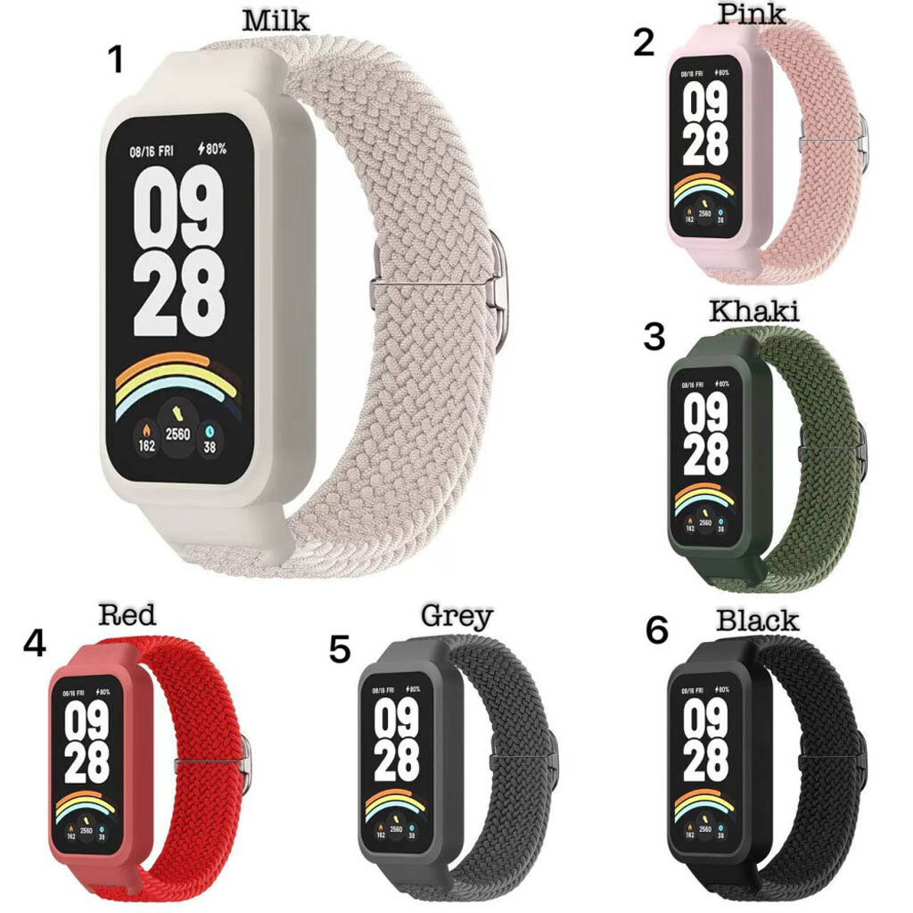 Ремінець Xiaomi Mi Band 9 Active, STR, Червоний - № 9 Ремінець Xiaomi Mi Band 9 Active, STR, Червоний - № 9