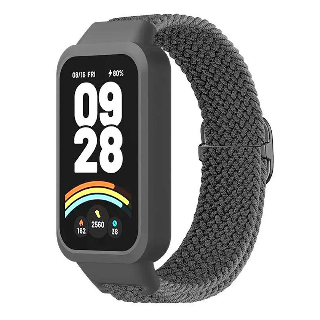 Ремінець Xiaomi Mi Band 9 Active, STR, Сірий - № 1 Ремінець Xiaomi Mi Band 9 Active, STR, Сірий - № 1