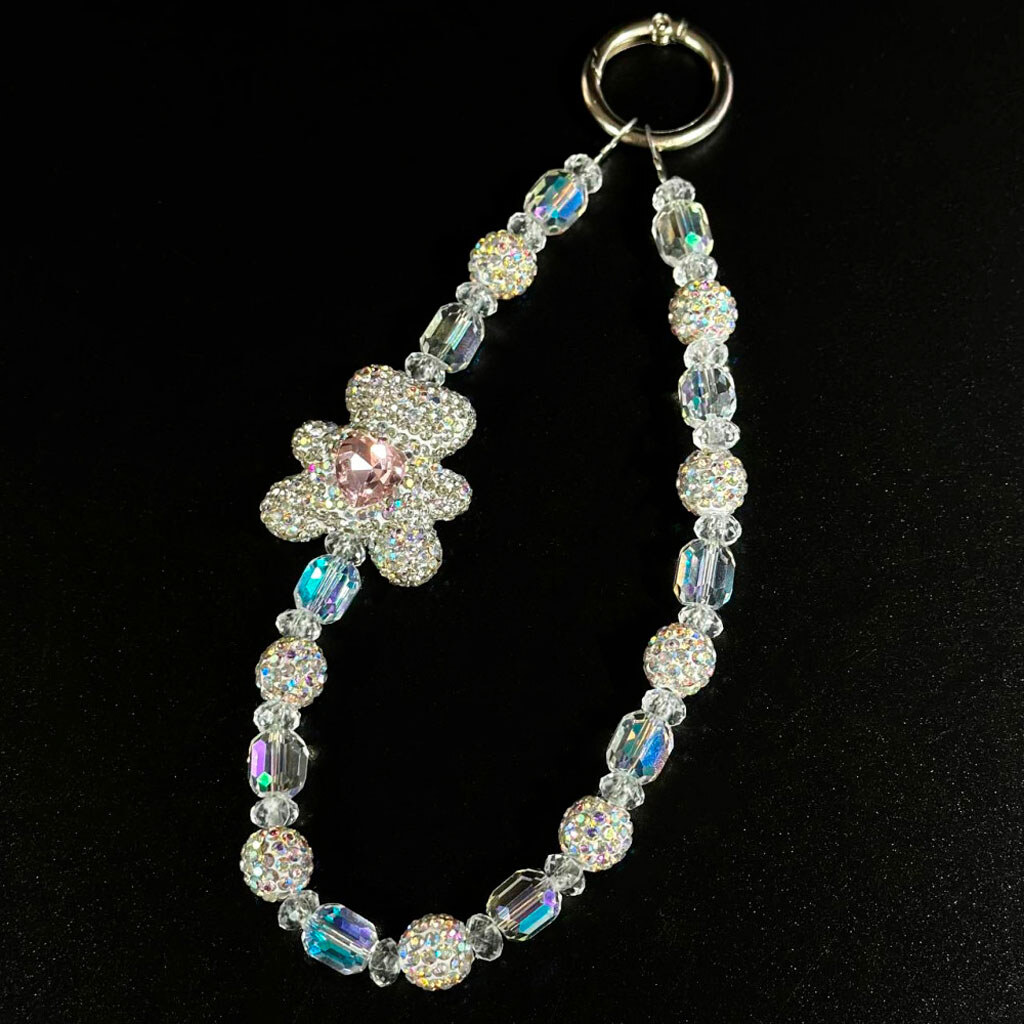 Ремінець-браслет Crystal Bear, Срібний - № 1 Ремінець-браслет Crystal Bear, Срібний - № 1