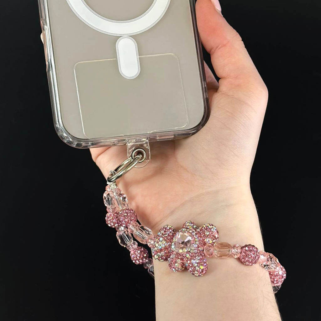 Ремінець-браслет Crystal Bear, Срібний - № 4 Ремінець-браслет Crystal Bear, Срібний - № 4