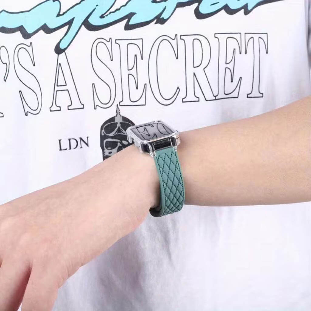 Ремінець Xiaomi Mi Band 9 Active, Rhombus Strap, Бежевий - № 7 Ремінець Xiaomi Mi Band 9 Active, Rhombus Strap, Бежевий - № 7