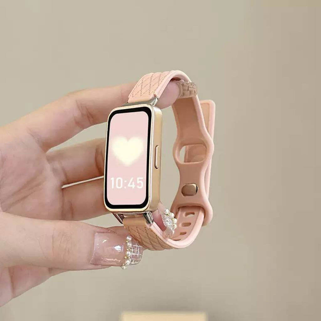 Ремешок Xiaomi Mi Band 9 Active, Rhombus Strap, Коричневый - № 2 Ремешок Xiaomi Mi Band 9 Active, Rhombus Strap, Коричневый - № 2