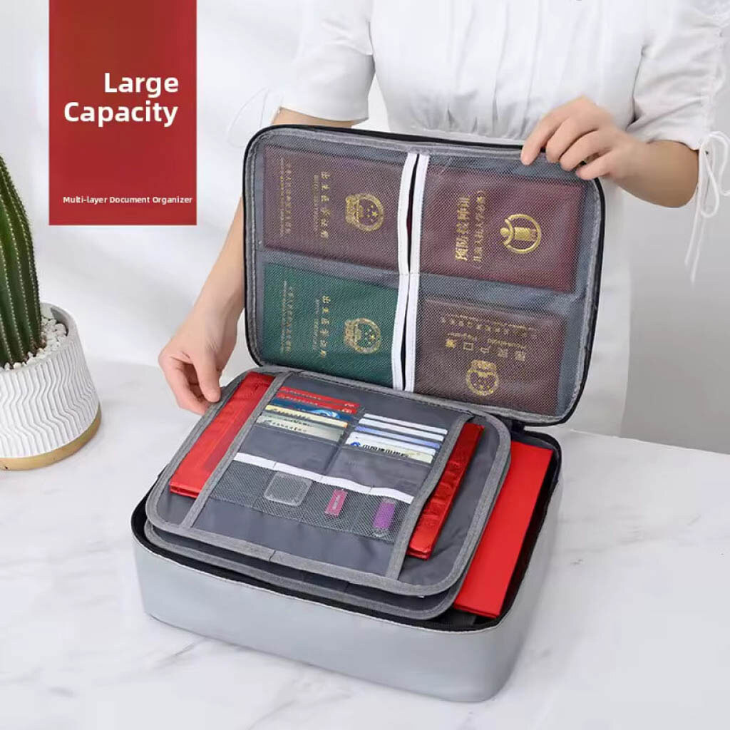 Сумка-органайзер для документов, Серый - № 3 Сумка-органайзер для документов, Серый - № 3