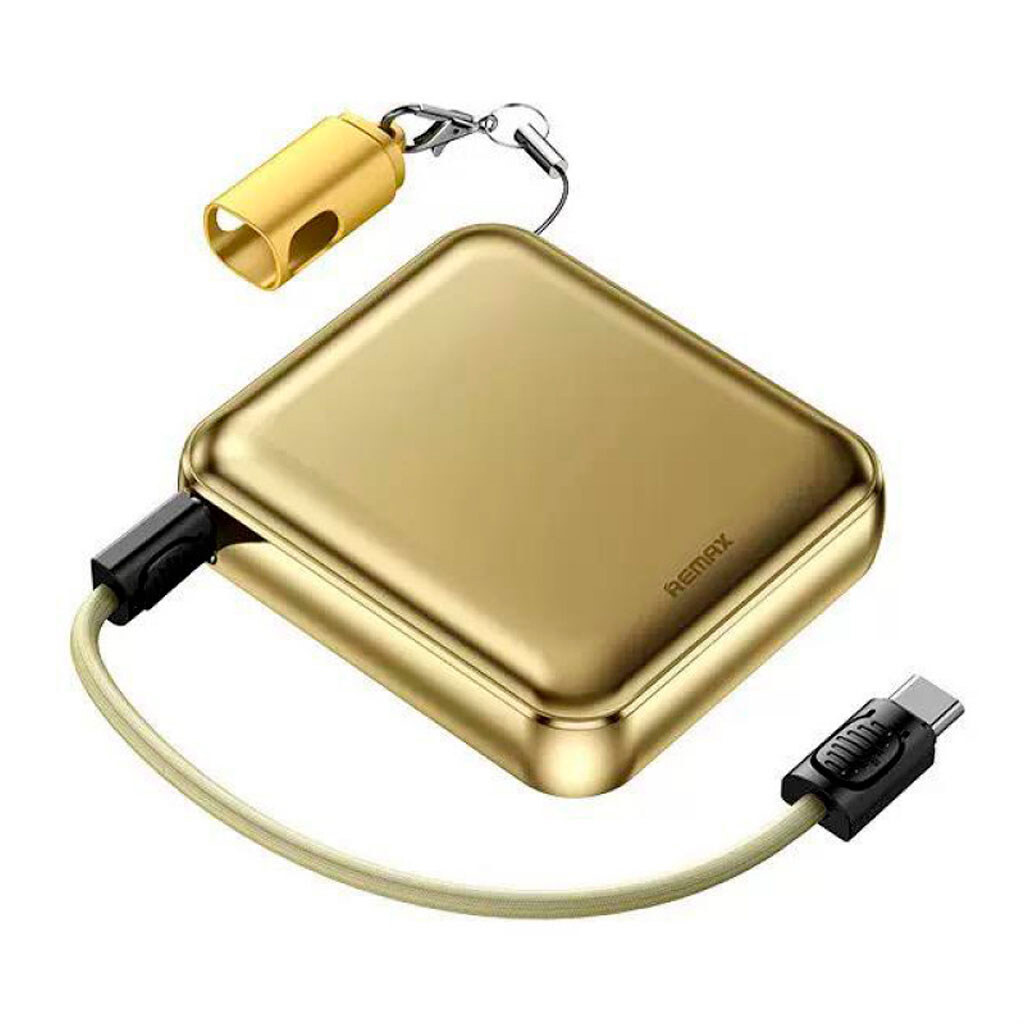 Портативная батарея (Power Bank) Remax FCP-9 Mini, 10000 mAh, Золотой - № 1 Портативная батарея (Power Bank) Remax FCP-9 Mini, 10000 mAh, Золотой - № 1