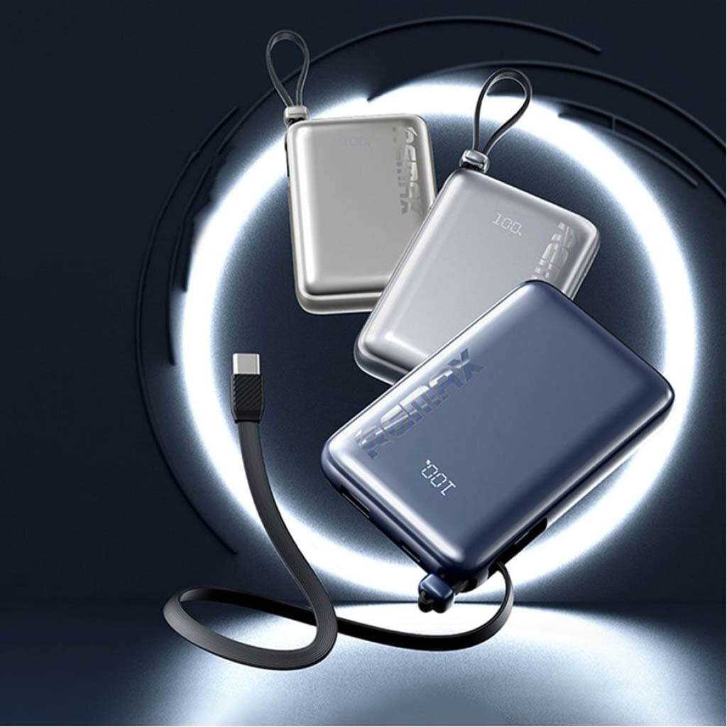 Портативная батарея (Power Bank) Remax RPP-19, 10000 mAh, Синий - № 2 Портативная батарея (Power Bank) Remax RPP-19, 10000 mAh, Синий - № 2