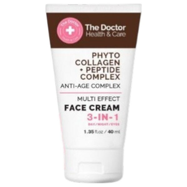 Крем для обличчя The Doctor Health & Care "Phyto Collagen-Peptide Complex Face Cream", 3в1, 40мл - № 1 Крем для обличчя The Doctor Health & Care "Phyto Collagen-Peptide Complex Face Cream", 3в1, 40мл - № 1