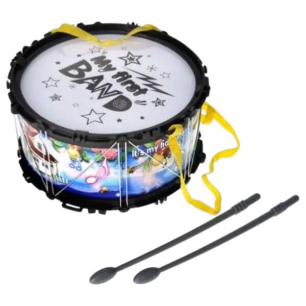 Детский барабан, размер 21x21x10 см, микс, Yg Toys - № 1 Детский барабан, размер 21x21x10 см, микс, Yg Toys - № 1