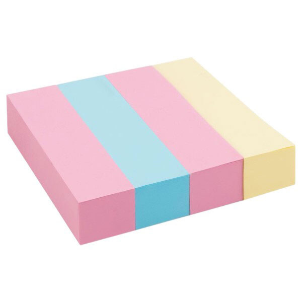 Закладка бумажная, паст. 4 цвета, 12х51 мм, 400шт., прям., Axent - № 1 Закладка бумажная, паст. 4 цвета, 12х51 мм, 400шт., прям., Axent - № 1