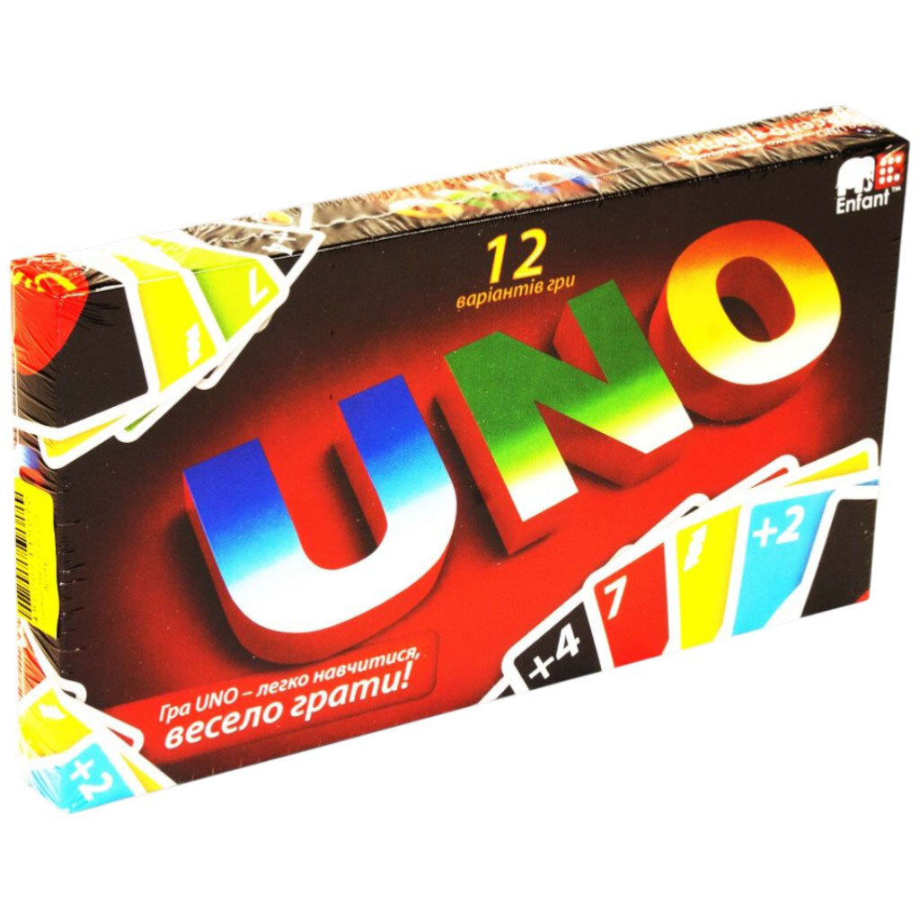 Игра настольная "UNO", Enfant - № 1 Игра настольная "UNO", Enfant - № 1