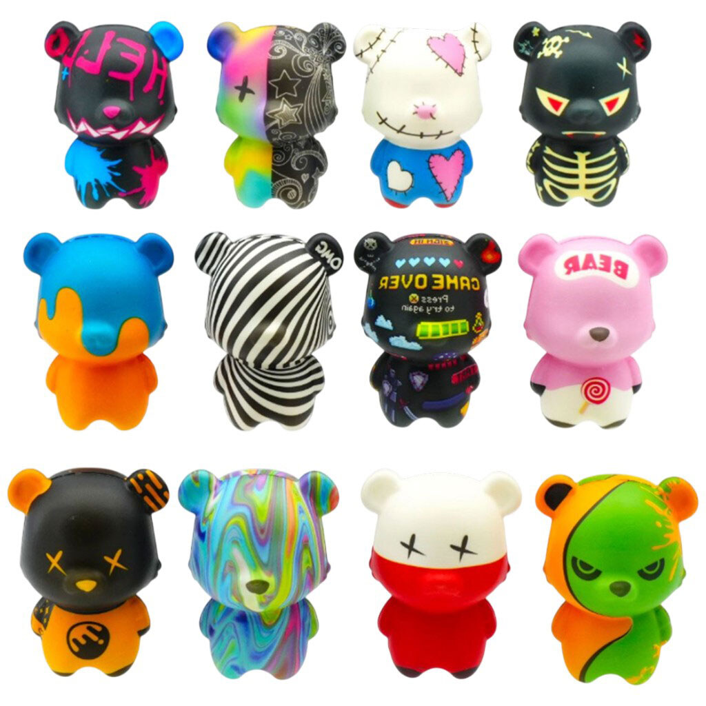 Игрушка-сквиш "ХАЙПОВЫЕ МИШКИ", в диспл., Tiki Wiki - № 2 Игрушка-сквиш "ХАЙПОВЫЕ МИШКИ", в диспл., Tiki Wiki - № 2