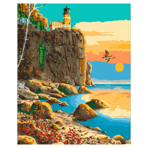 Картина за номерами "Маяк Спліт-Рок", 40x50 см, Art Craft - № 1 Картина за номерами "Маяк Спліт-Рок", 40x50 см, Art Craft - № 1