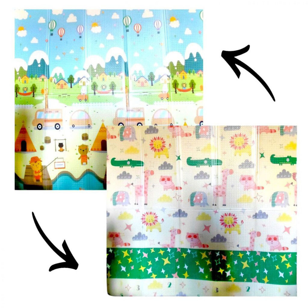 Коврик игровой, ТЕРМО, 2-х сторонний EVA, 180х200х0.8см, в сумке, Mic - № 2 Коврик игровой, ТЕРМО, 2-х сторонний EVA, 180х200х0.8см, в сумке, Mic - № 2