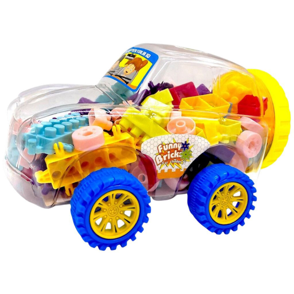 Конструктор "Машинка", 128 дит, 22,2 x15, 5x13, см, Mic - № 1 Конструктор "Машинка", 128 дит, 22,2 x15, 5x13, см, Mic - № 1