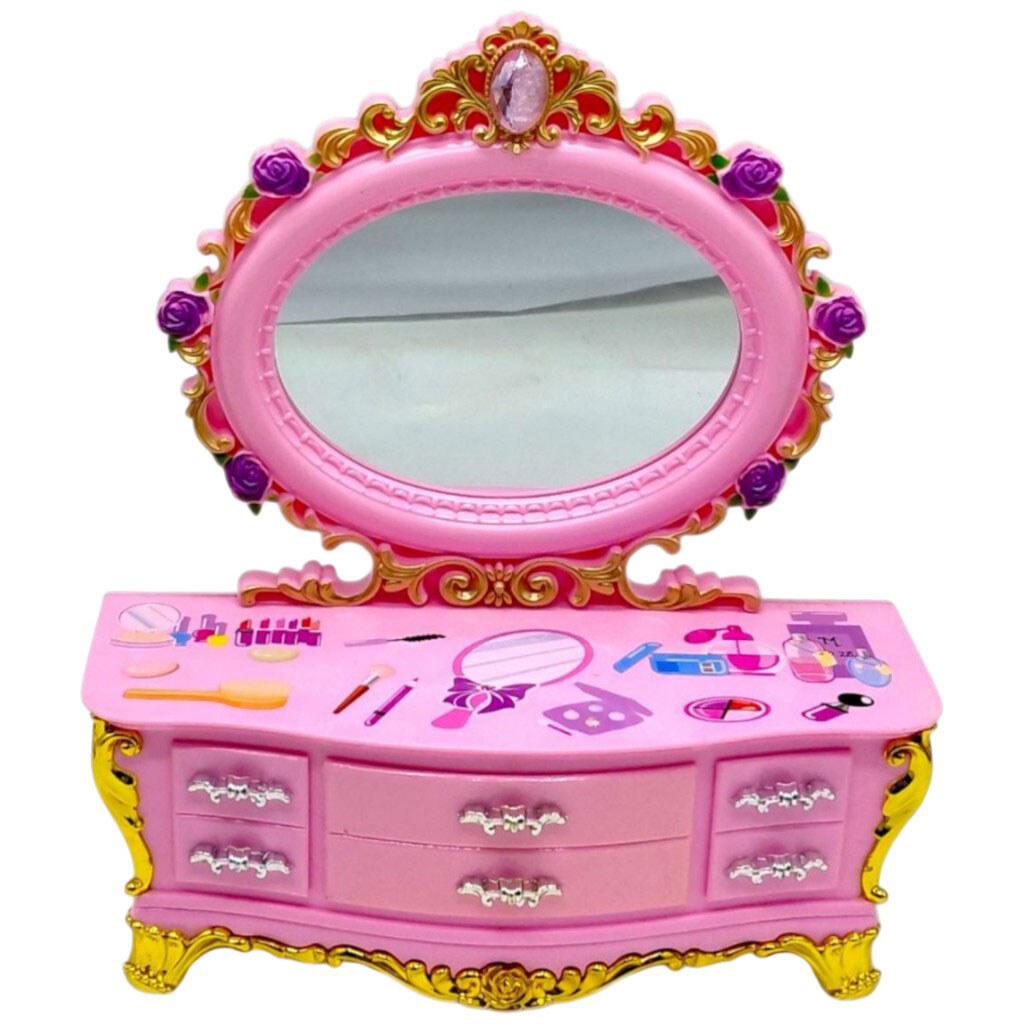 Музичний ящик із дзеркальцем у коробці, 9212 г, 20x16x9,5см, Mic - № 1 Музичний ящик із дзеркальцем у коробці, 9212 г, 20x16x9,5см, Mic - № 1