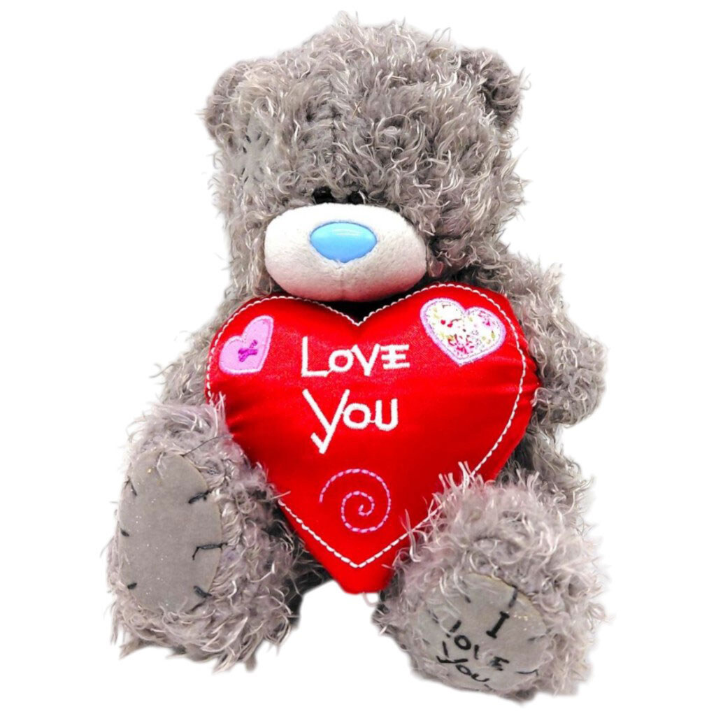 Мягкая игрушка "Мишка", 16 см, с сердцем, Mic - № 1 Мягкая игрушка "Мишка", 16 см, с сердцем, Mic - № 1