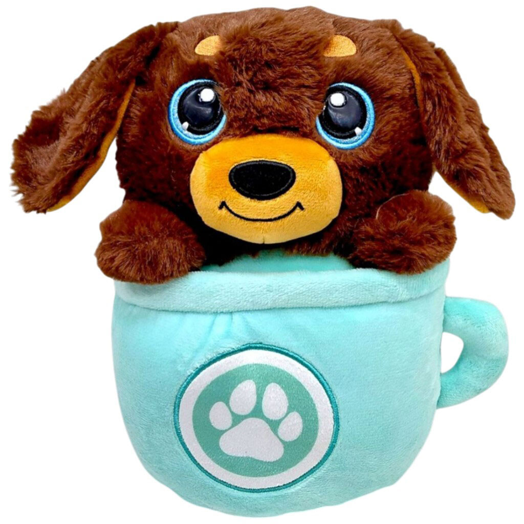М'яка іграшка "Собачка в чашці", 25 см, Mic - № 1 М'яка іграшка "Собачка в чашці", 25 см, Mic - № 1