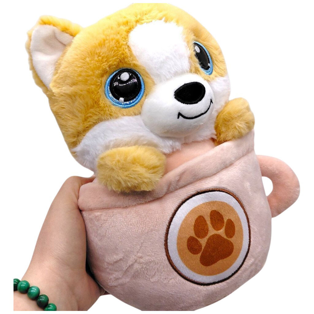 М'яка іграшка "Собачка в чашці", 25 см, Mic - № 2 М'яка іграшка "Собачка в чашці", 25 см, Mic - № 2