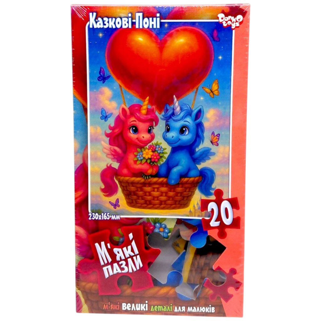 Мягкие пазлы "ВОЗДУШНЫЙ ШАР", 20 элементов, Dankotoys - № 1 Мягкие пазлы "ВОЗДУШНЫЙ ШАР", 20 элементов, Dankotoys - № 1