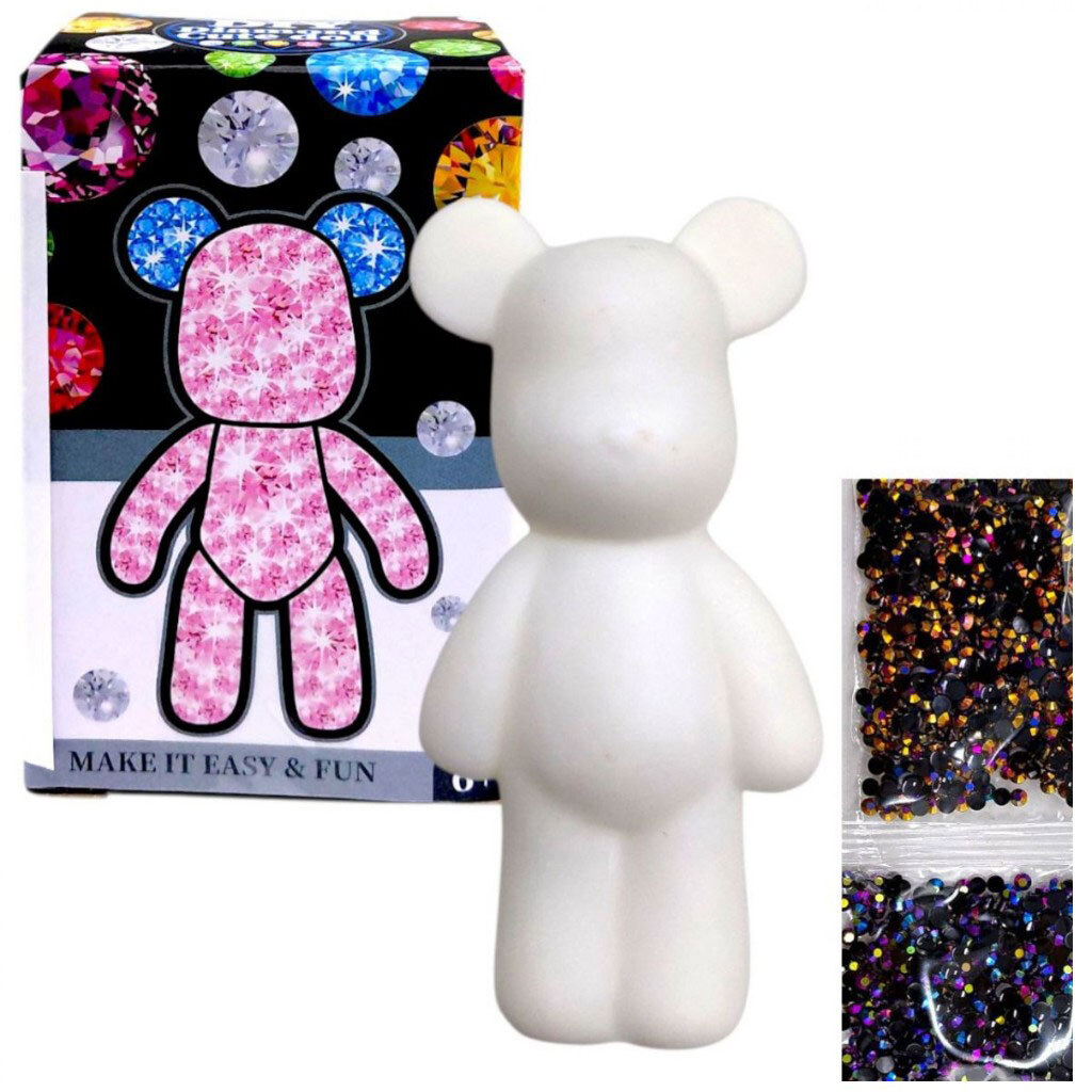 Набор для творчества с кристаллами "Беарбрик", ВИД 3, Mic - № 1 Набор для творчества с кристаллами "Беарбрик", ВИД 3, Mic - № 1