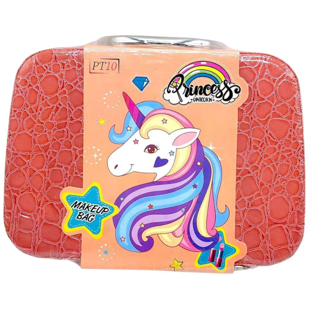 Набор аксессуаров в чемодане: духи+часы "Принцесса Единорог", Mic - № 1 Набор аксессуаров в чемодане: духи+часы "Принцесса Единорог", Mic - № 1