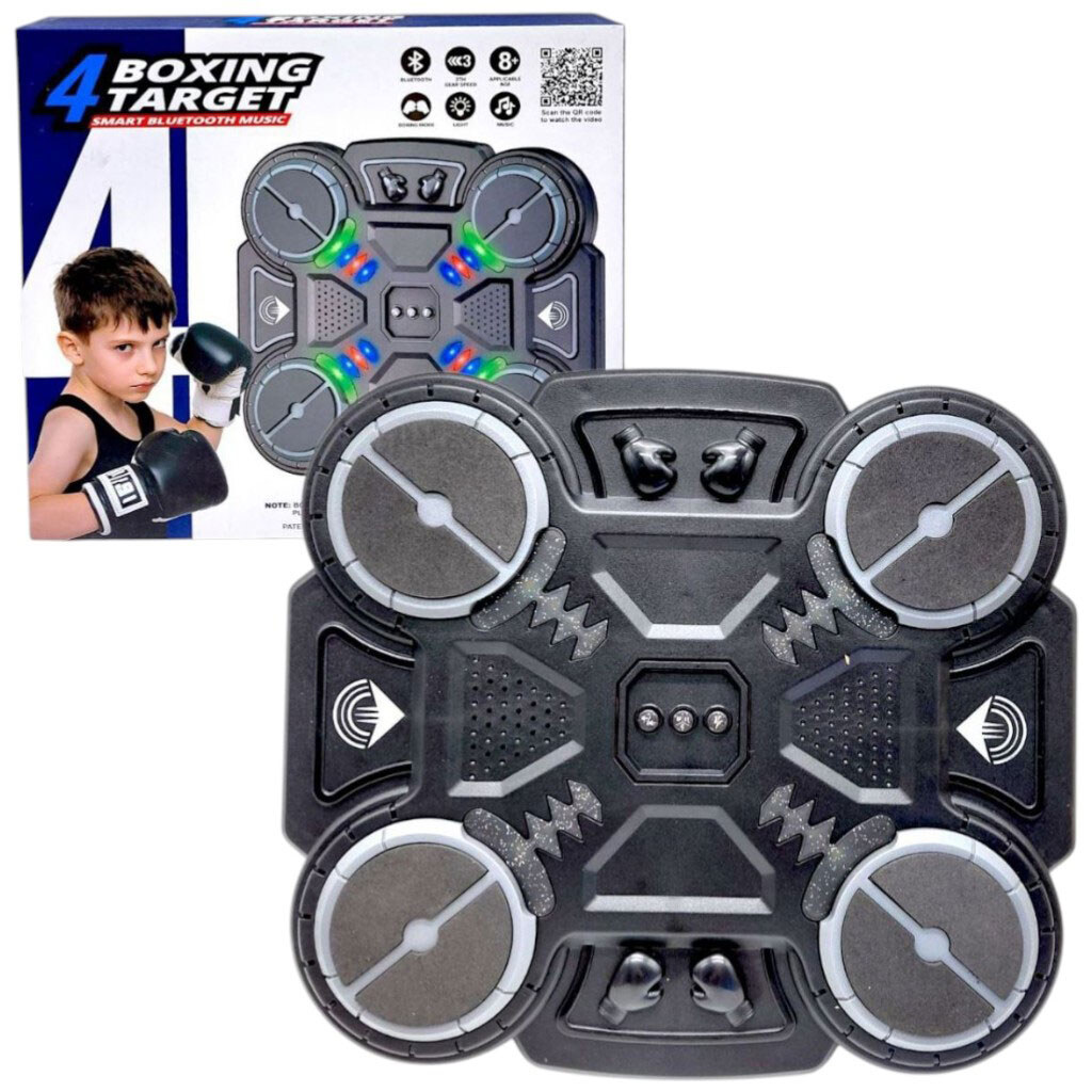 Електронний музичний бокс "Boxing Target", на батарейках, в коробці р.30, 5x27, 5x4, 6 см, Yg Toys - № 1 Електронний музичний бокс "Boxing Target", на батарейках, в коробці р.30, 5x27, 5x4, 6 см, Yg Toys - № 1
