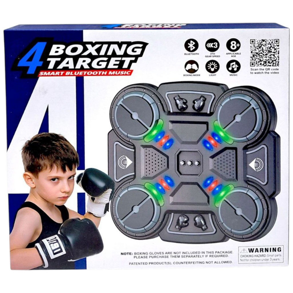 Електронний музичний бокс "Boxing Target", на батарейках, в коробці р.30, 5x27, 5x4, 6 см, Yg Toys - № 2 Електронний музичний бокс "Boxing Target", на батарейках, в коробці р.30, 5x27, 5x4, 6 см, Yg Toys - № 2