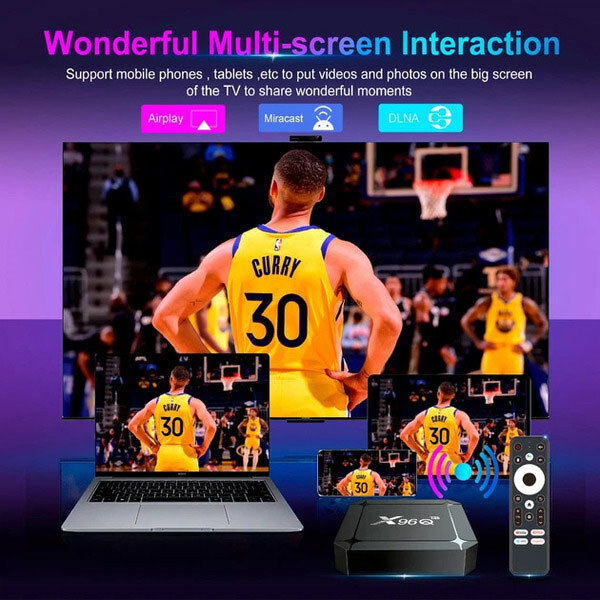 Медиаплеер HD X96Q Android, Черный - № 8 Медиаплеер HD X96Q Android, Черный - № 8