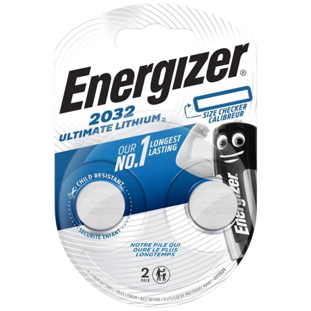 Батарейка Energizer 2032 Ultimate - № 1 Батарейка Energizer 2032 Ultimate - № 1